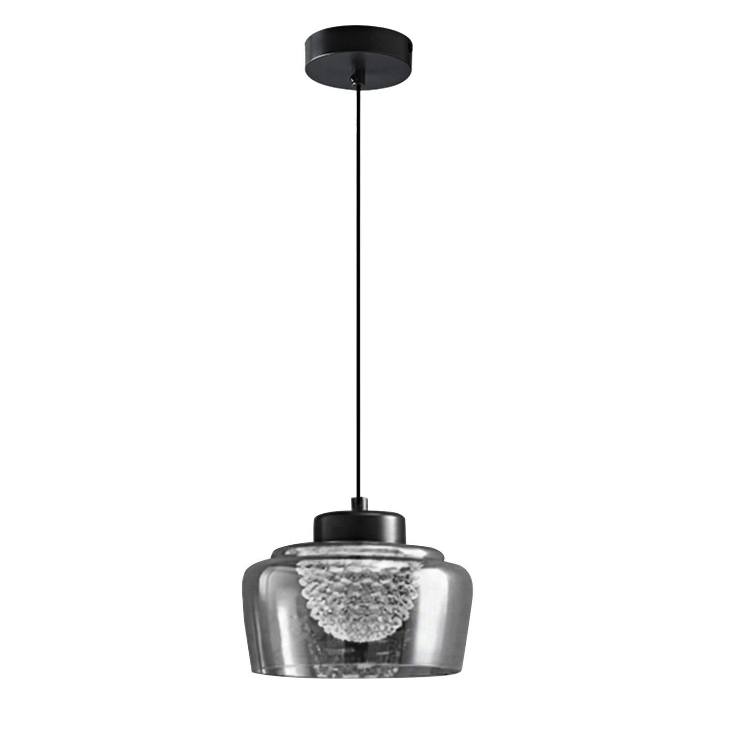 (X)Solid Copper Italian Minimalist Pendant Light - Forged Aluminum & Resin Ceiling Lamp for Bedroom, Dining Room, Entryway Style C
