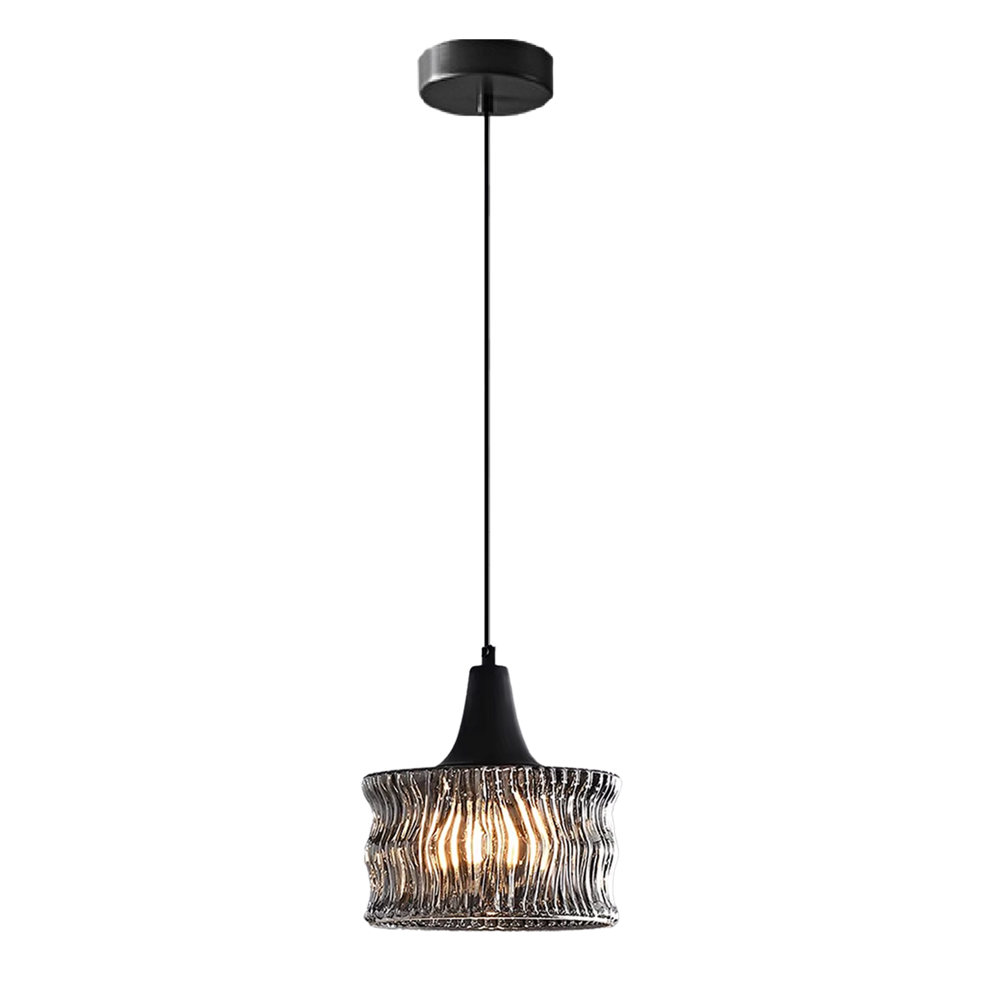 (X)Italian Minimalist Pendant Light -Glass Ceiling Lamp for Bedroom, Dining Room, Entryway Style I