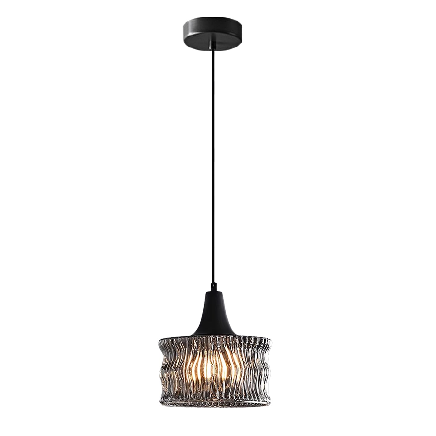 (X)Italian Minimalist Pendant Light -Glass Ceiling Lamp for Bedroom, Dining Room, Entryway Style I