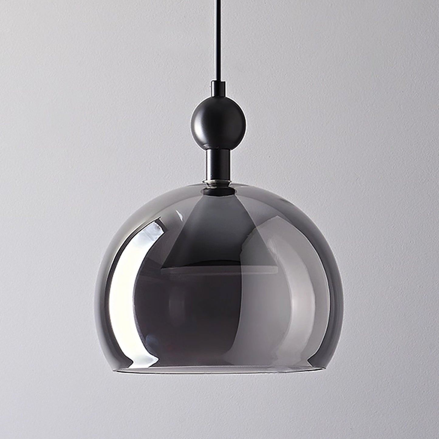 (X)Solid Copper Italian Minimalist Pendant Light - Acrylic & Glass Ceiling Lamp for Bedroom, Dining Room, Entryway Style B