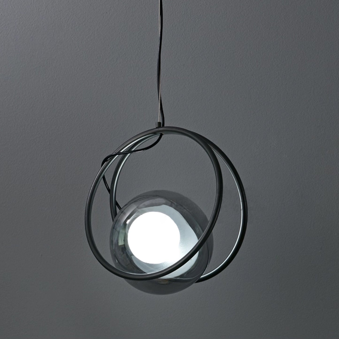 (X)Solid Copper Italian Minimalist Pendant Light - Glass Ceiling Lamp for Bedroom, Dining Room, Entryway Style E