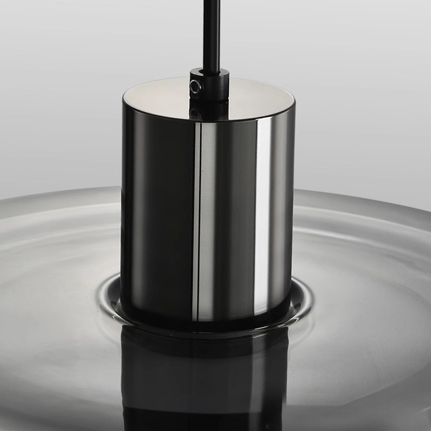 (X)Modern Minimalist LED Glass Pendant Light Chandelier - For Living Room, Dining Room, Bedroom and Study