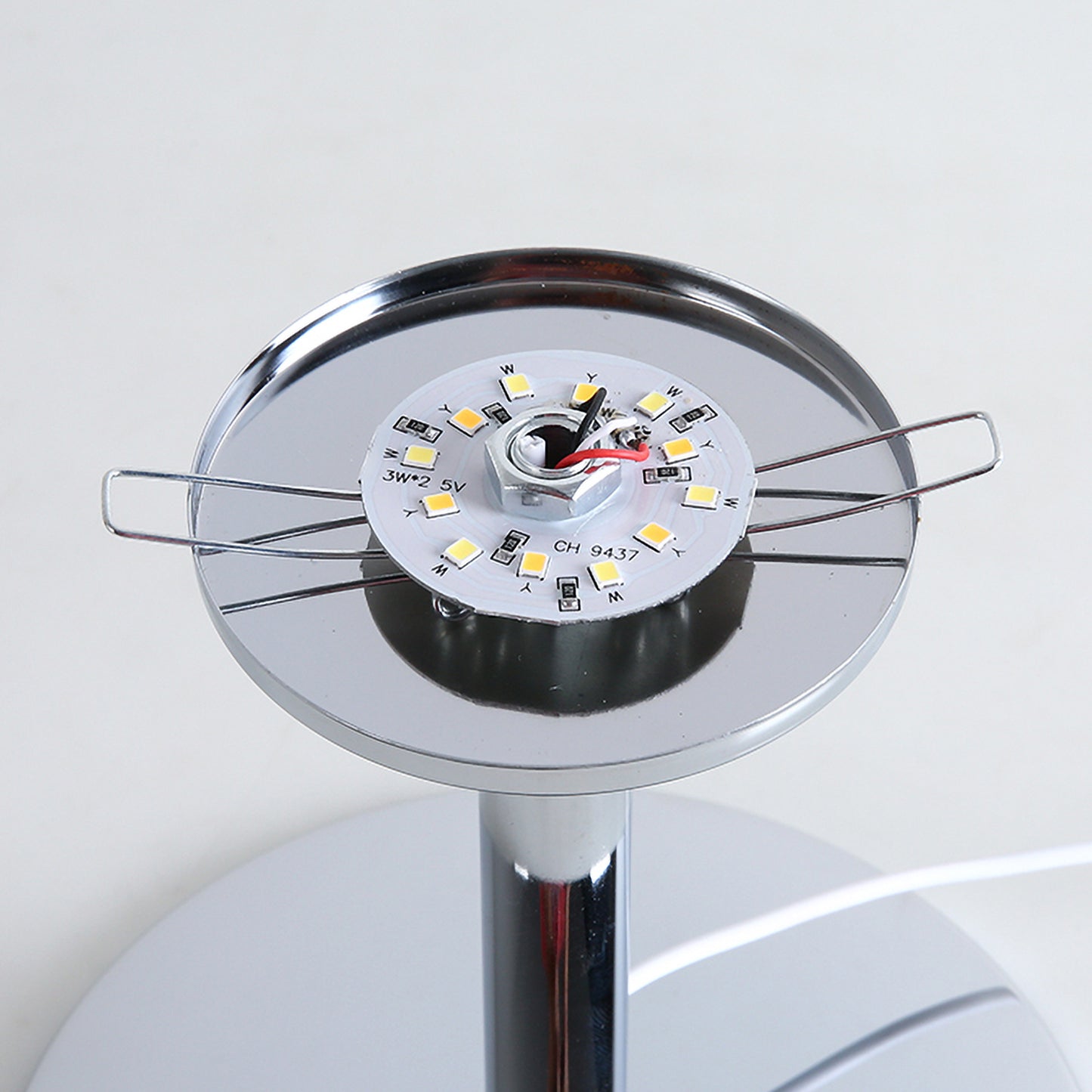 (X)Medieval Mushroom Table Lamp - Retro Egg Tart Design, 3-Color Dimmable LED Glass Light for Bedroom and Living Room ,Cream