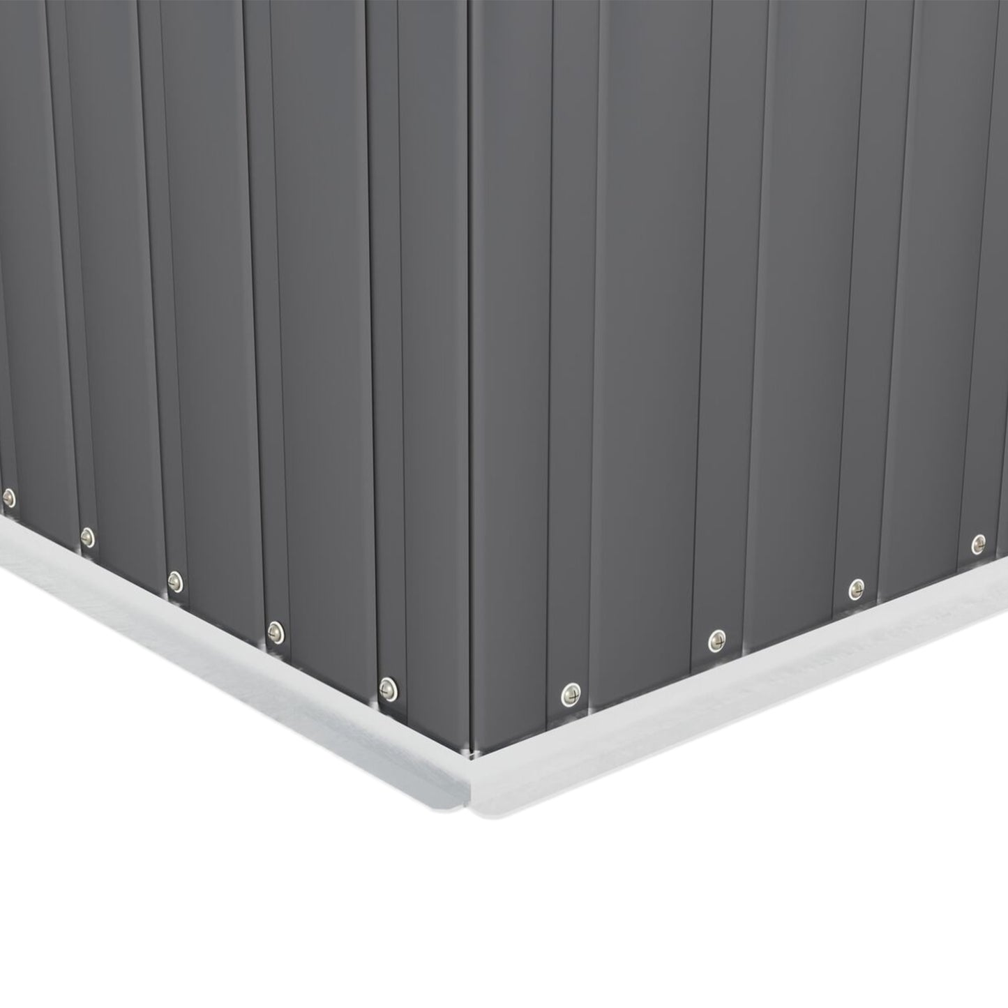 10FT x 8FT Metal Outdoor Storage Shed with Lockable Door, Waterproof & Anti-Corrosion Tool Shed for Backyard, Patio, Lawn & Garden