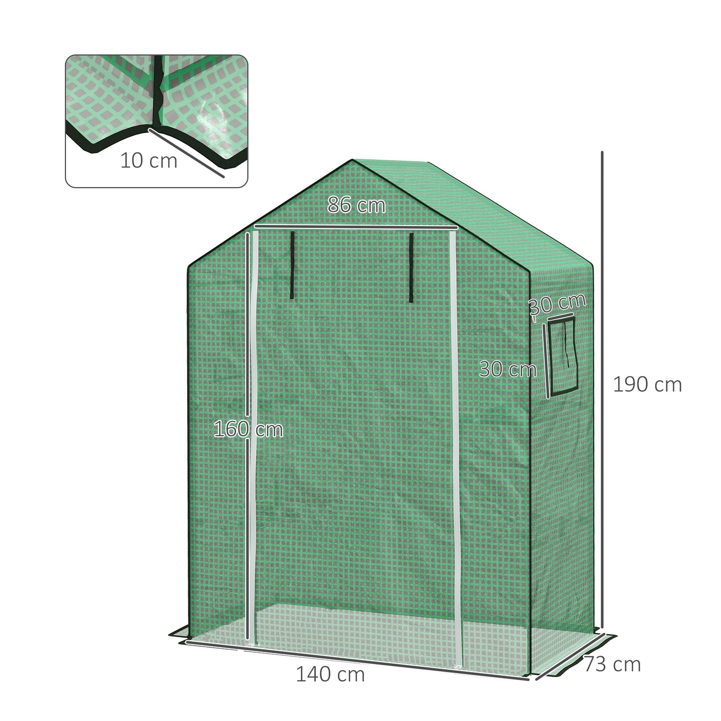 PE film with UV protection for greenhouse, roller door & side windows, ideal for tomato house
