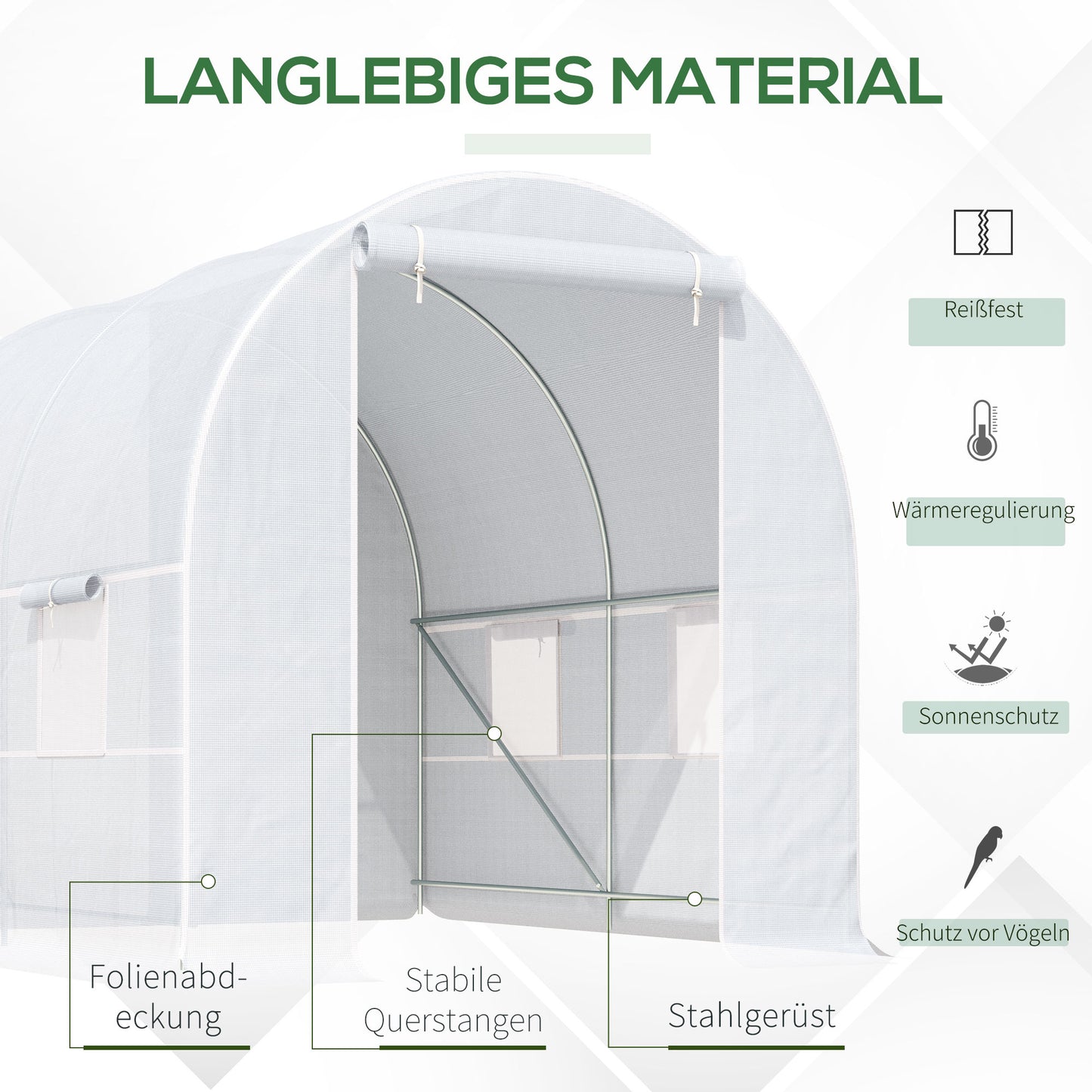 Greenhouse film greenhouse greenhouse plant house films 245x200x200 cm