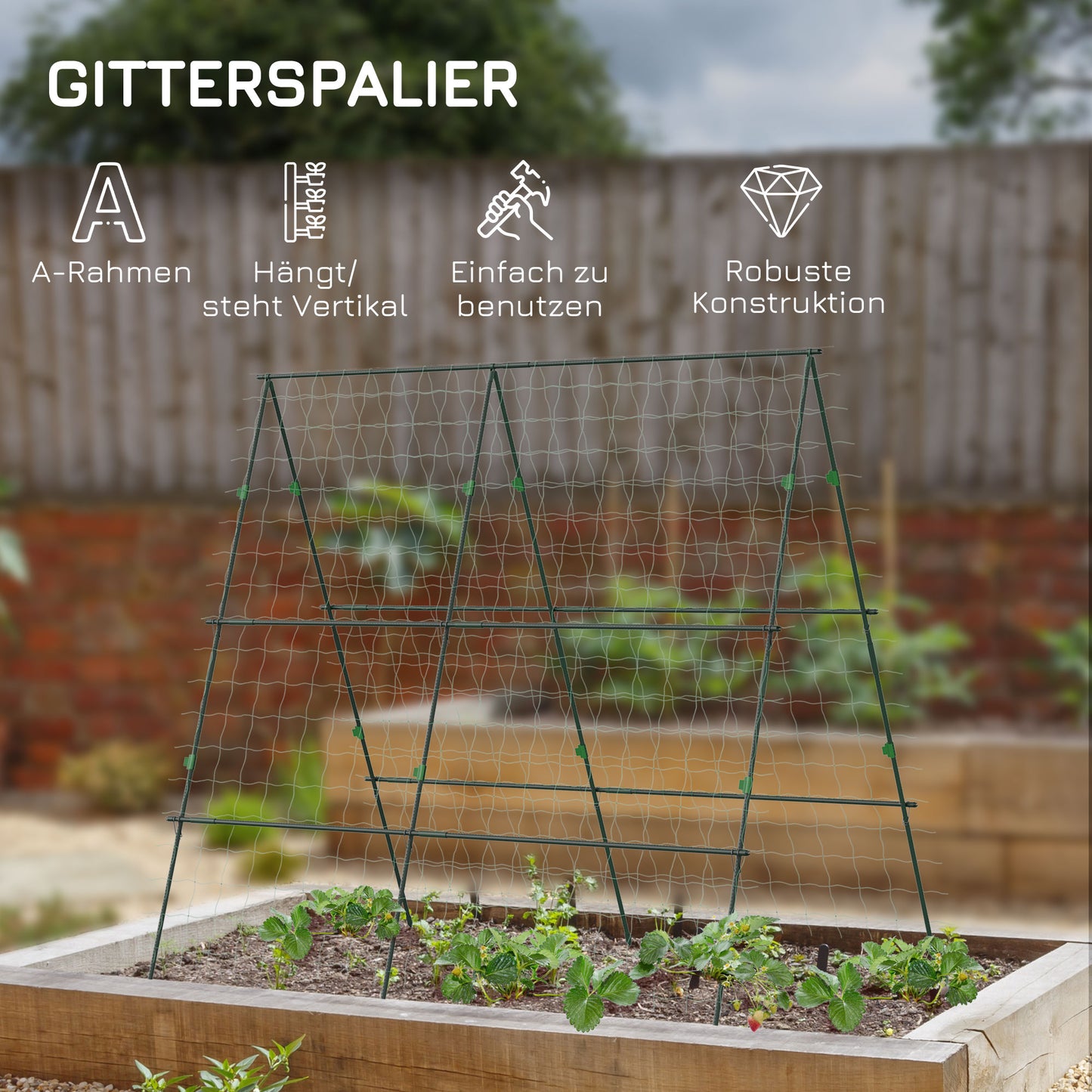 Garden Plant Climbing Trellis