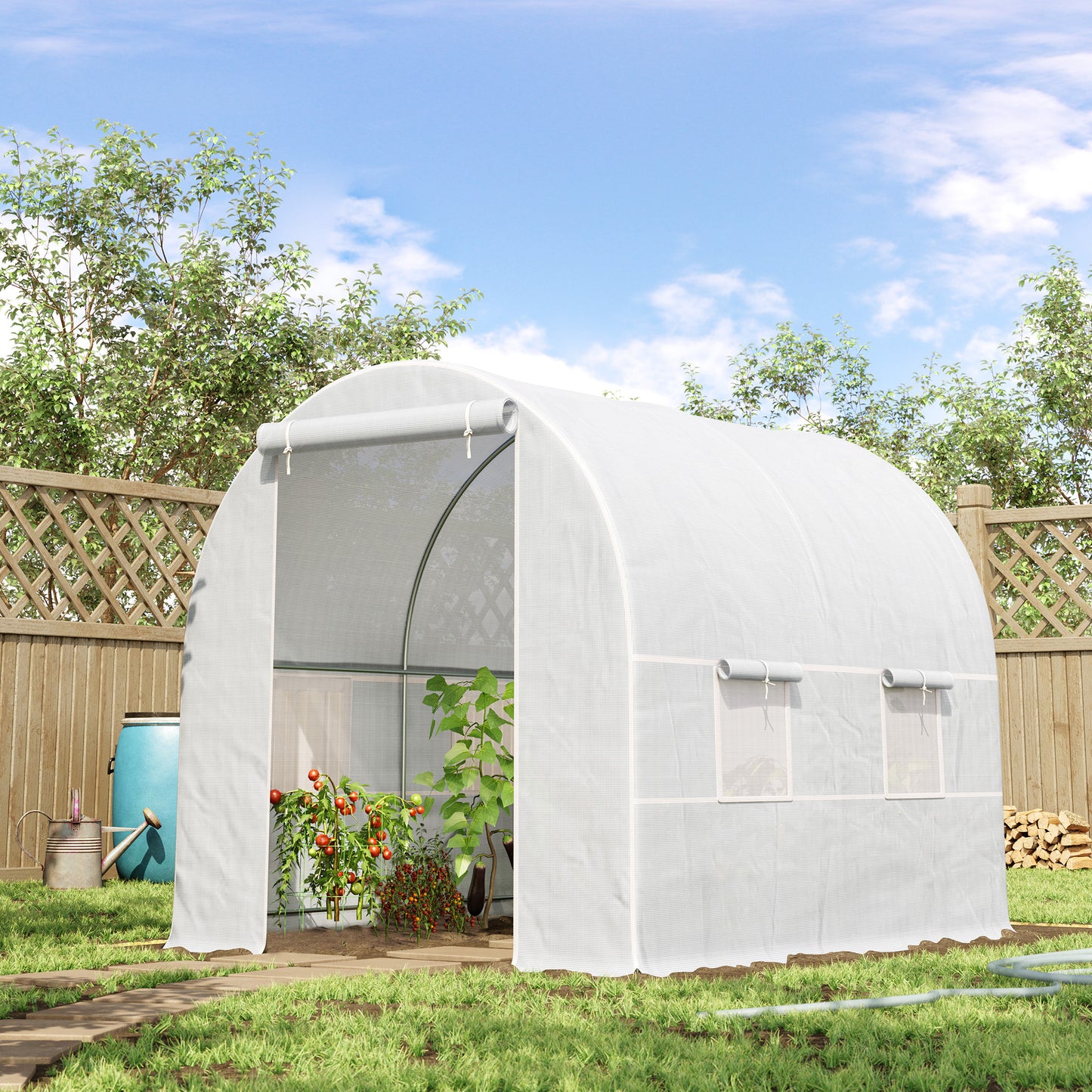 Greenhouse film greenhouse greenhouse plant house films 245x200x200 cm