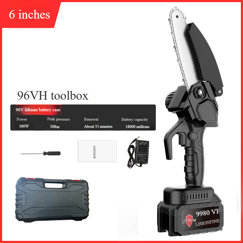 6-inch 20000 rpm electric saw, suitable for clearing branches, a useful garden tool