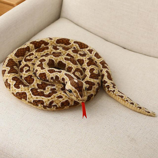 (Y)300 Cm Real Life Snake Plush Toy Giant Boa Cobra Simulation Long Snake Stuffed Snake Plush Doll Creative Decor Birthday Gift