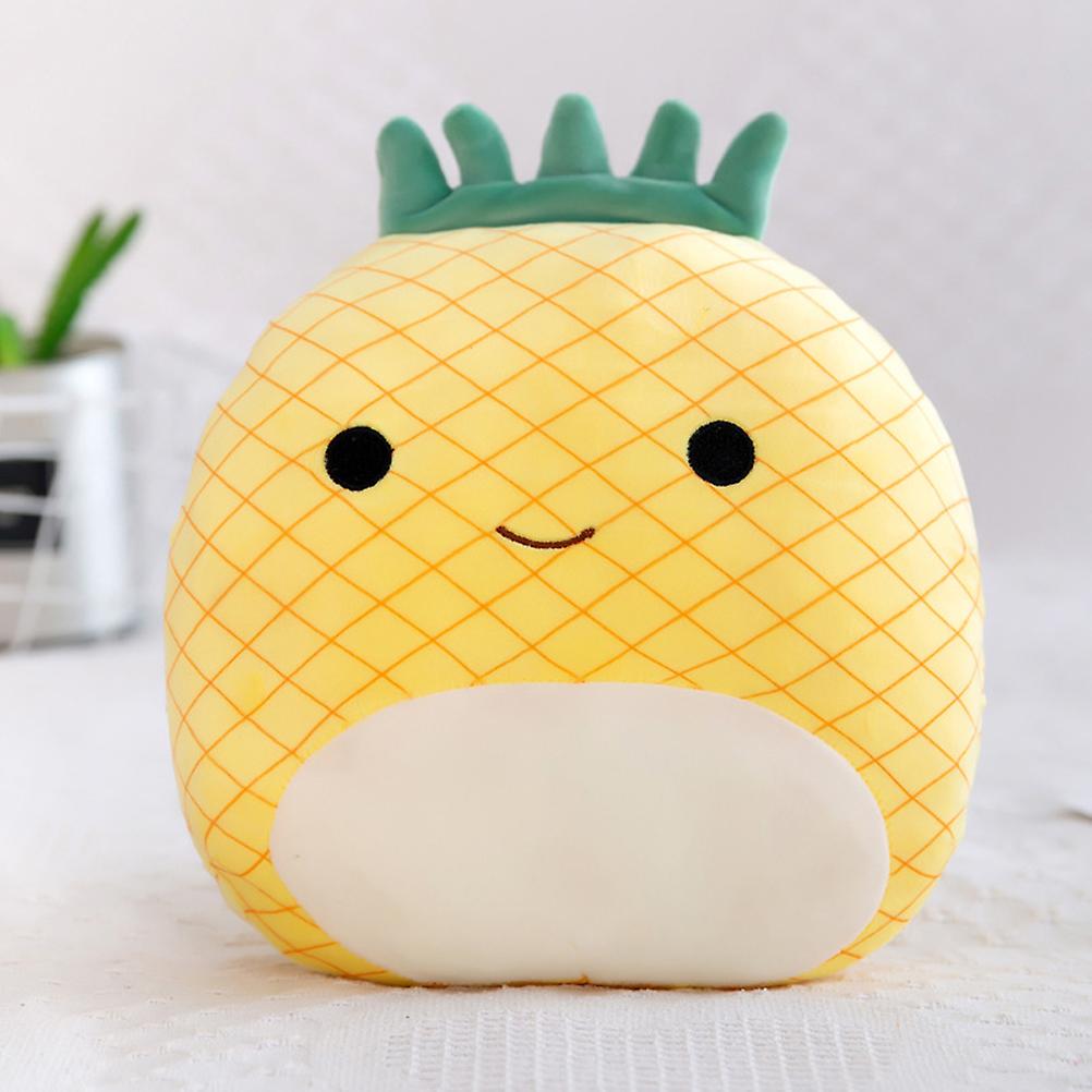 (Y)Plush Pineapple Toys 11in Ultrasoft Stuffed Doll Cute Hugging Pillow