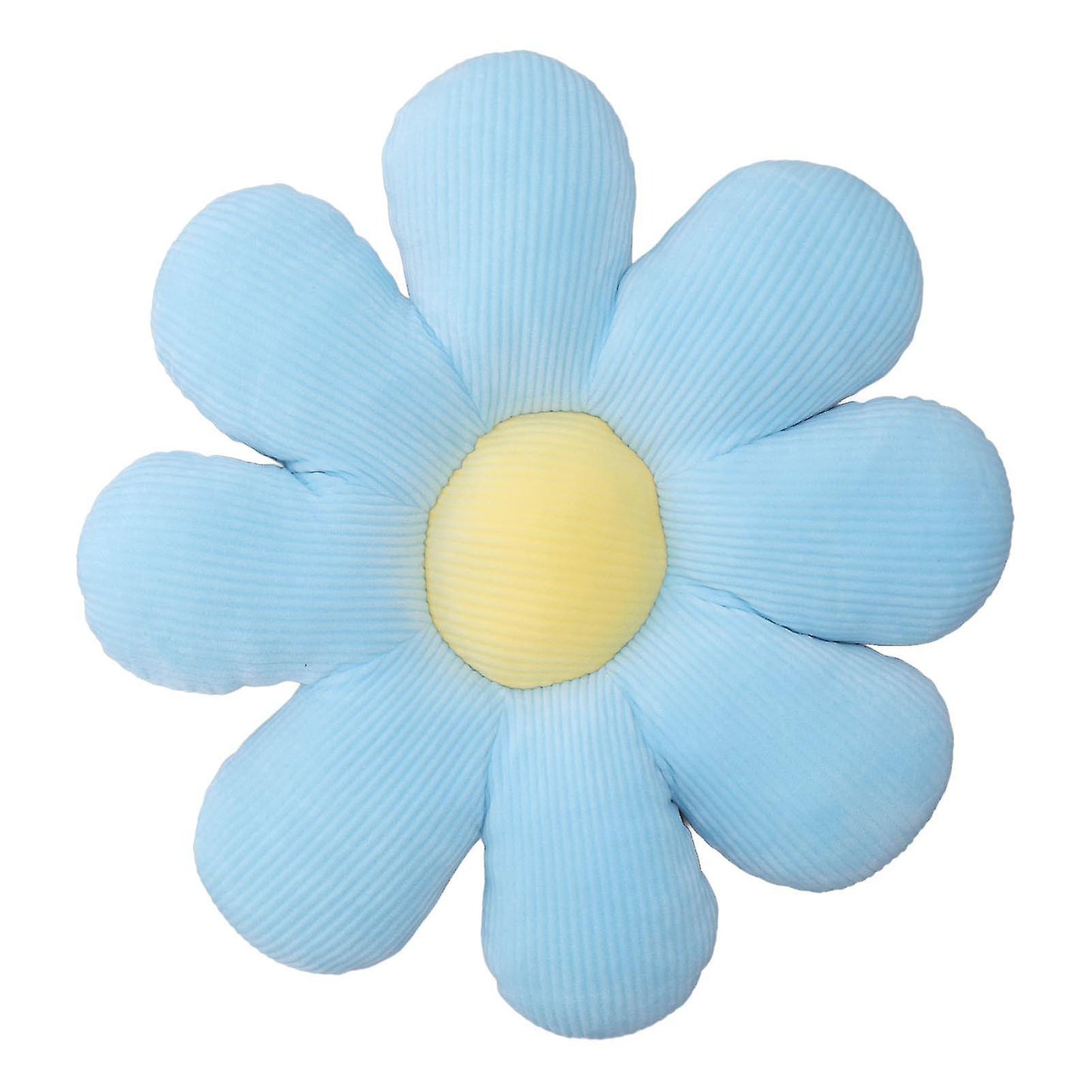 (Y)Soft Daisy Flower Plush Cushion - Type 3 for Chair, Sofa, Car