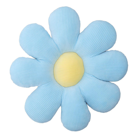 (Y)Soft Daisy Flower Plush Cushion - Type 3 for Chair, Sofa, Car