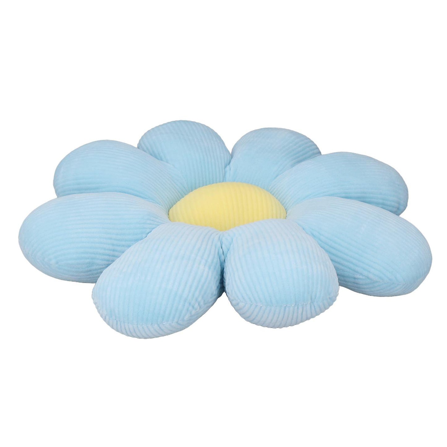 (Y)Soft Daisy Flower Plush Cushion - Type 3 for Chair, Sofa, Car