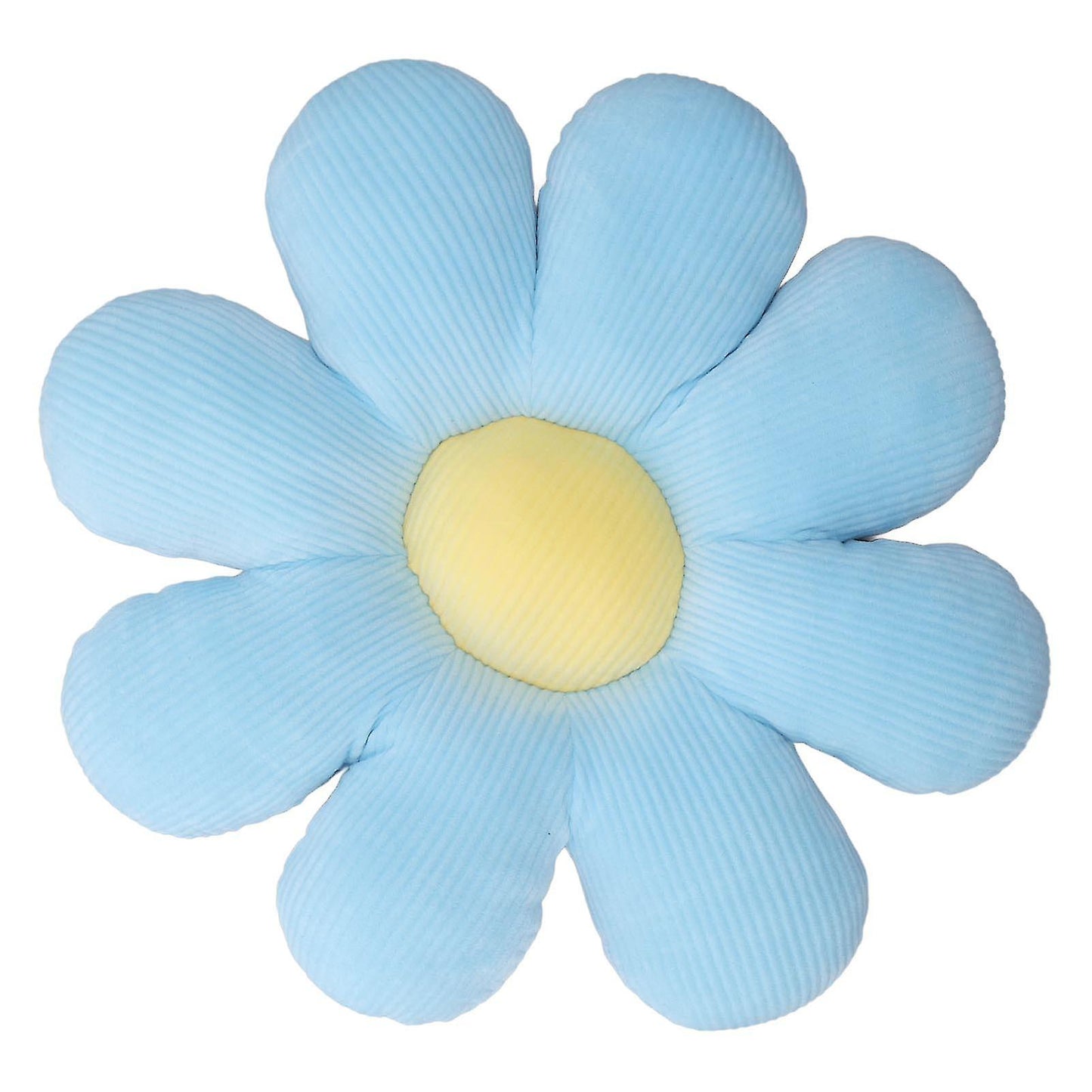 (Y)Soft Daisy Flower Plush Cushion - Type 3 for Chair, Sofa, Car