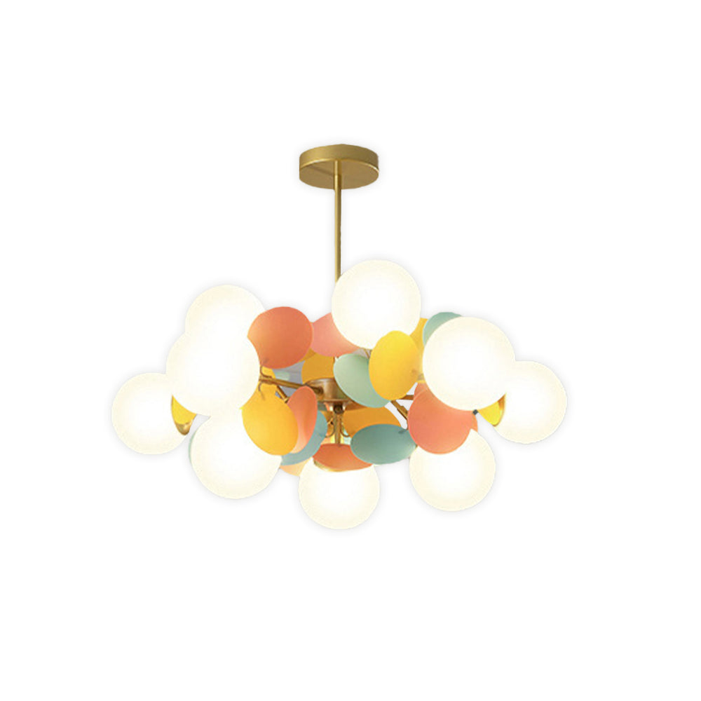 (M)Coloful Glass Pendant Light for Living Room/Bedroom