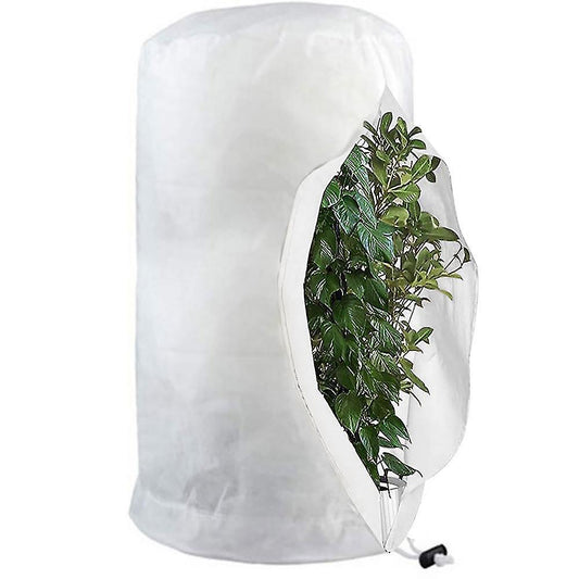 (Y)Frost Protection Bags For Plants, Reusable Plant Protection Cover With Drawstring