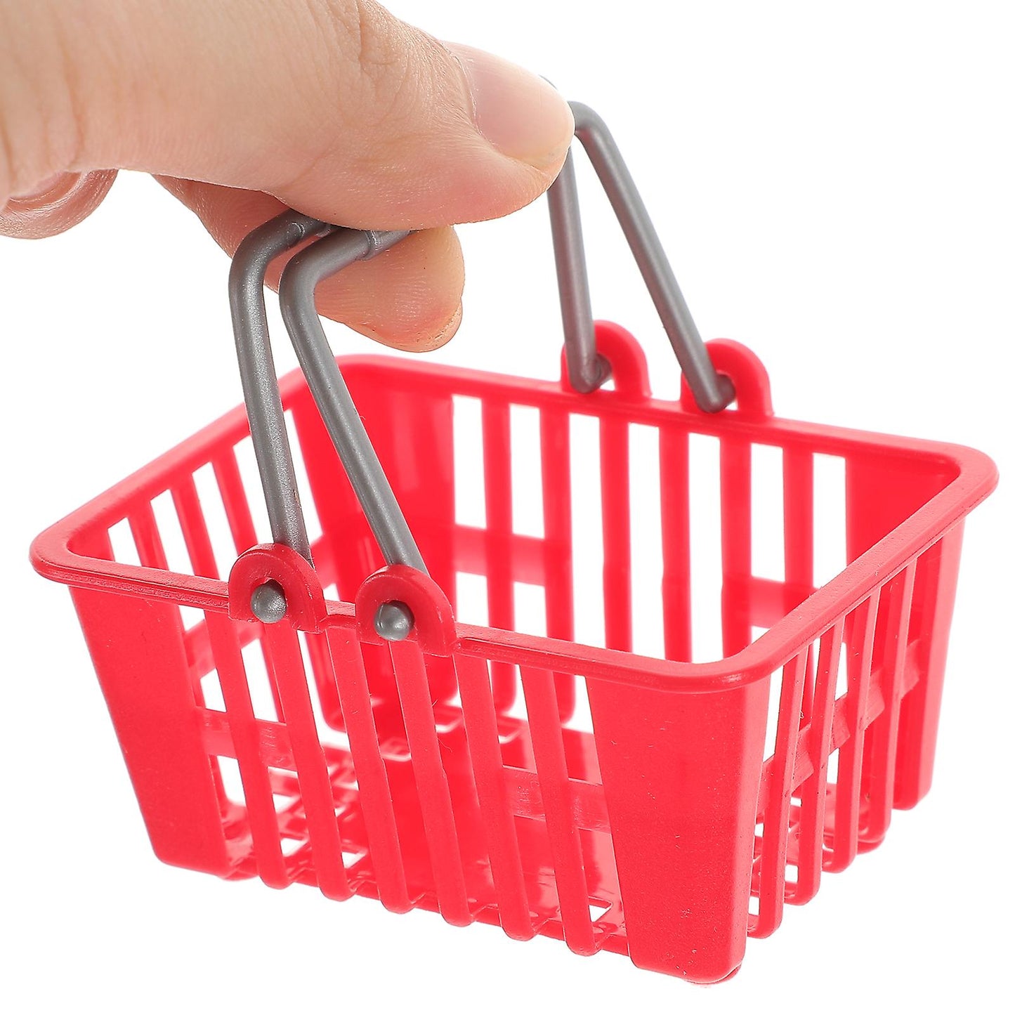 (Y)15pcs Mini Supermarket Basket Mini Shopping Basket Mini House Shopping Basket Mini Sundries Basket