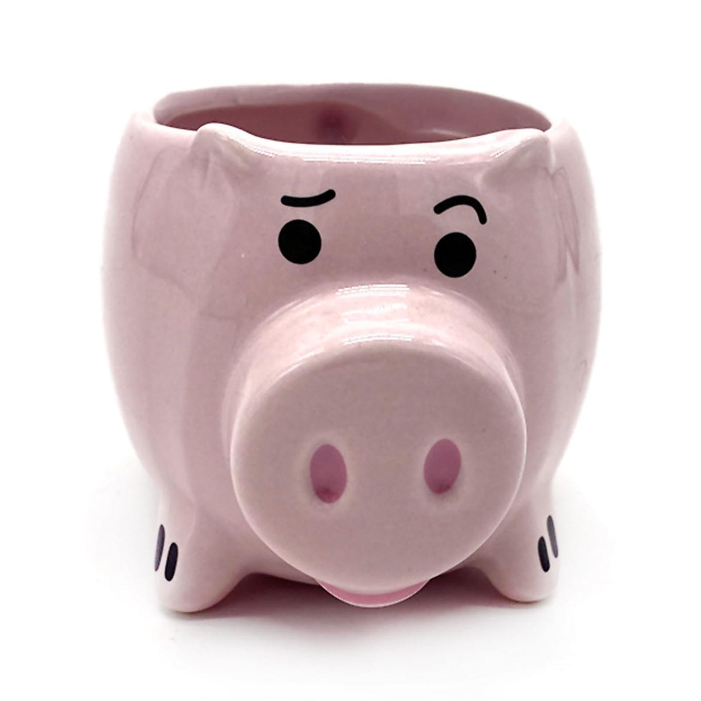 (Y)Cute Pig Ceramic Cup for Coffee Tea Milk Water Smooth Mouth Comfortable Grasp Lovely Design