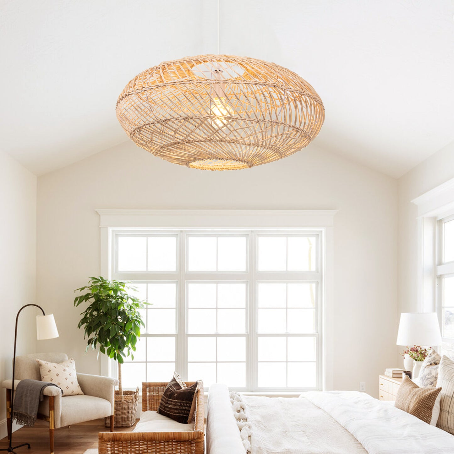 (M)1-Light Pendant for Living Room