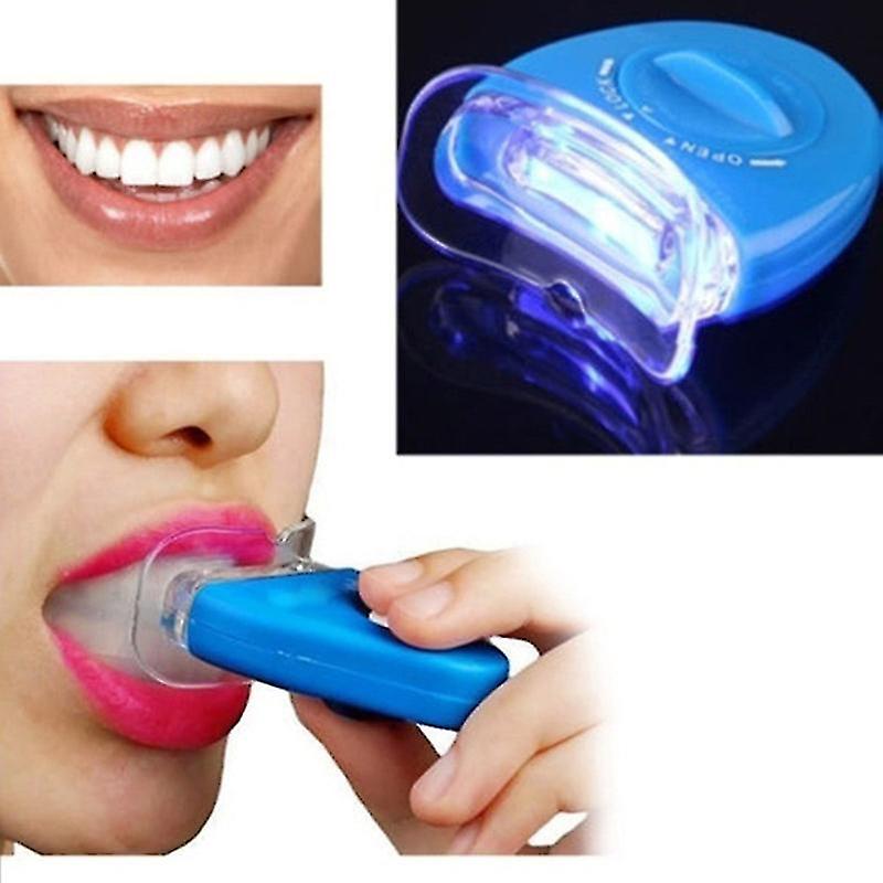 (Y)Blue Led Teeth Whitening Accelerator Uv Light Laser Lamp Tooth Cosmetic Tool