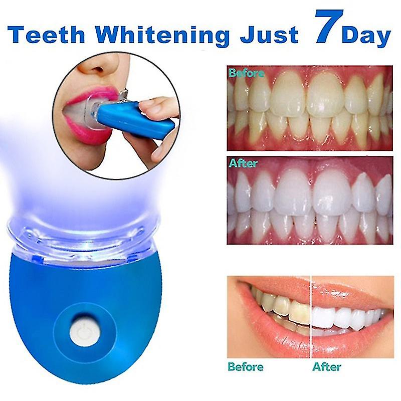 (Y)Blue Led Teeth Whitening Accelerator Uv Light Laser Lamp Tooth Cosmetic Tool