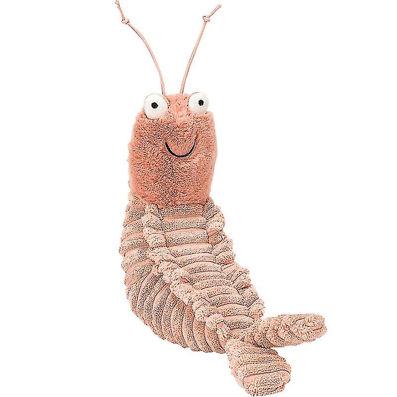 (Y)22/30cm Plush Shrimp Toys Cute Sheldon Shrimp Dolls Stuffed Soft Animal Appease Doll Toys For Baby Children Birthday Present