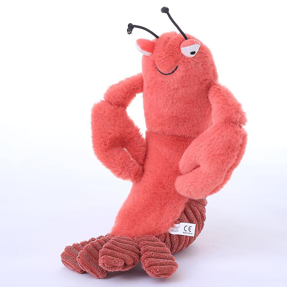 (Y)22/30cm Plush Shrimp Toys Cute Sheldon Shrimp Dolls Stuffed Soft Animal Appease Doll Toys For Baby Children Birthday Present