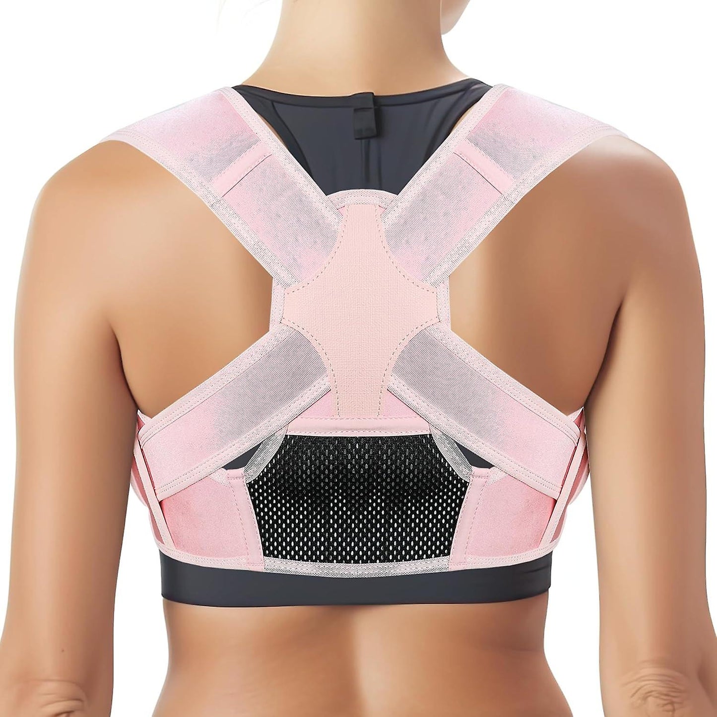 (Y)Back Brace And Posture Corrector For Women And Men, Posture Corrector Adjustable Back Support Adult Invisible Hunchback Belts