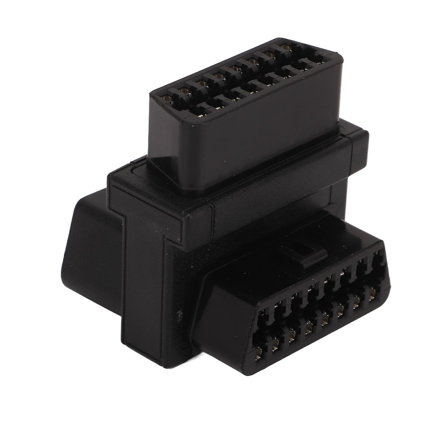 (Y)16 Pin Male OBD2 Splitter Connector - 2 Female Adapters for Diagnostic Extender