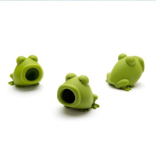 (Y)2024 New Egg Separator Yolk Frog Silicone Green Frog Separation Yolk Yolk Separator