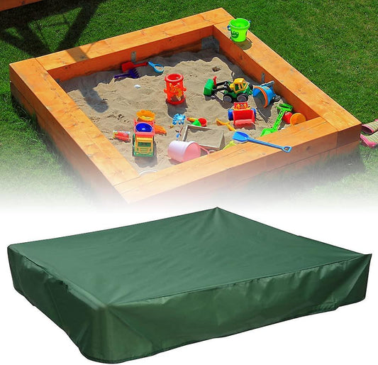 (Y)Sandpit Cover 150x150 cm Waterproof Cover UV Protection 70% Protection for Oxford Sandpit with Drawstring