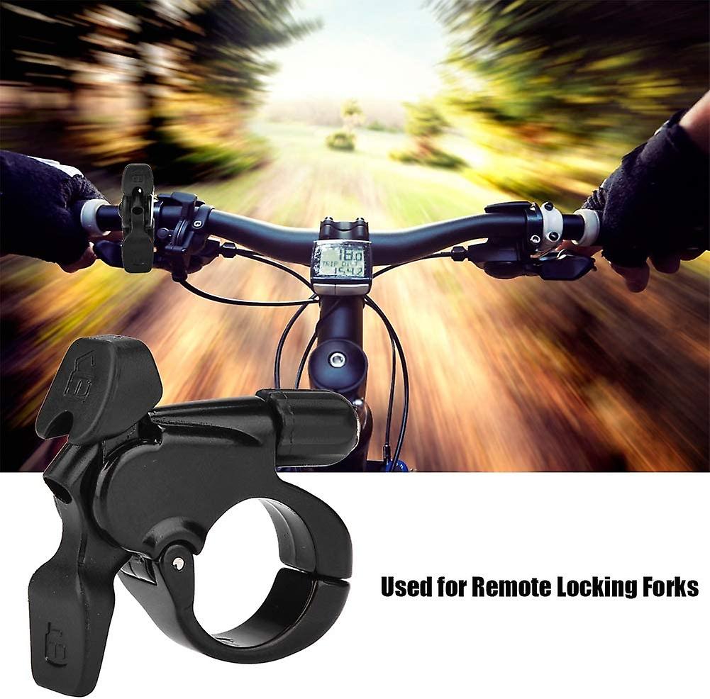 (Y)Mountain Bike Line Control Front Bike Remote Lockout Lever Gas Fork Lockout Switch Repair Parts