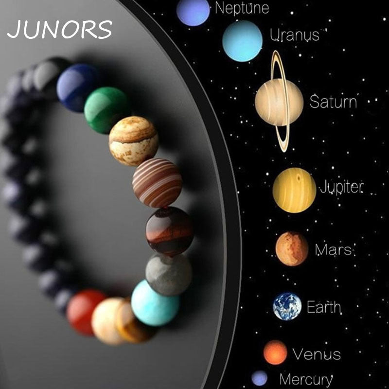 (Y)Eight Planets Bracelet Cosmic Planets Bracelet