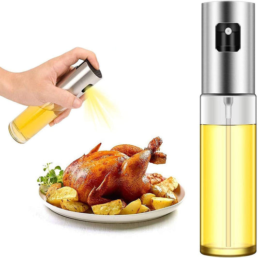 (Y)Oil Sprayer for Cooking, Olive Oil Sprayer Mister, 100ml Olive Oil Spray Bottle, Olive Oil Spray for