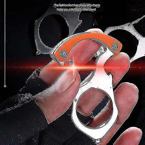 (Y)Multifunction Car Key Buckle Self Protection Hook