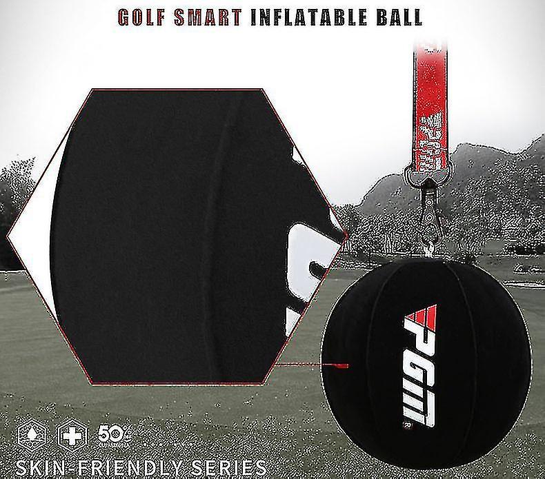 (Y)Inflatable Golf Smart Ball Trainer Portable Swing Arm Corrector