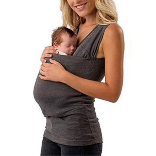 (Y)Dad Mom Baby Carrier Shirt,multi-function Casual T-shirts With Kangaroo Bag,kangaroo Safety T-shirt,pregnancy Clothes