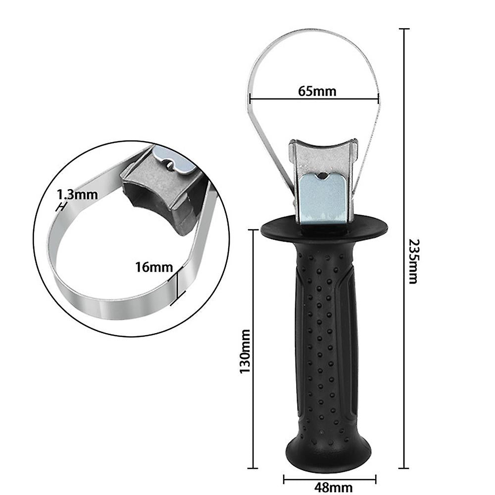 (Y)Drill Handle Impact Drill Accessories Adjustable Front Side Handle Grip