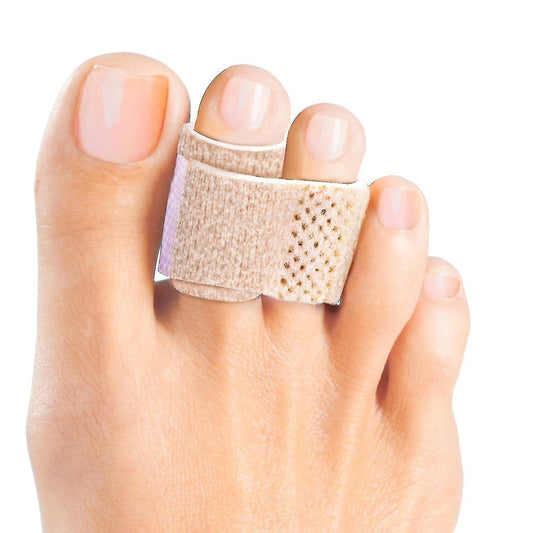 (Y)[10x] Toe Bandages, Broken Toe Splints, Padded To Correct Hammertoes, Broken Toes