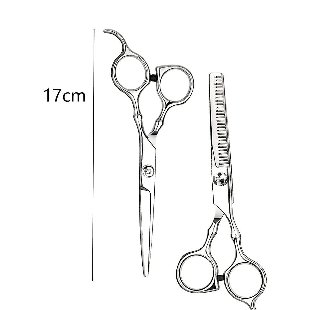 (Y)Hair Cutting Scissors Professional Home Haircutting Barber Salon Thinning Shears Kit with Comb