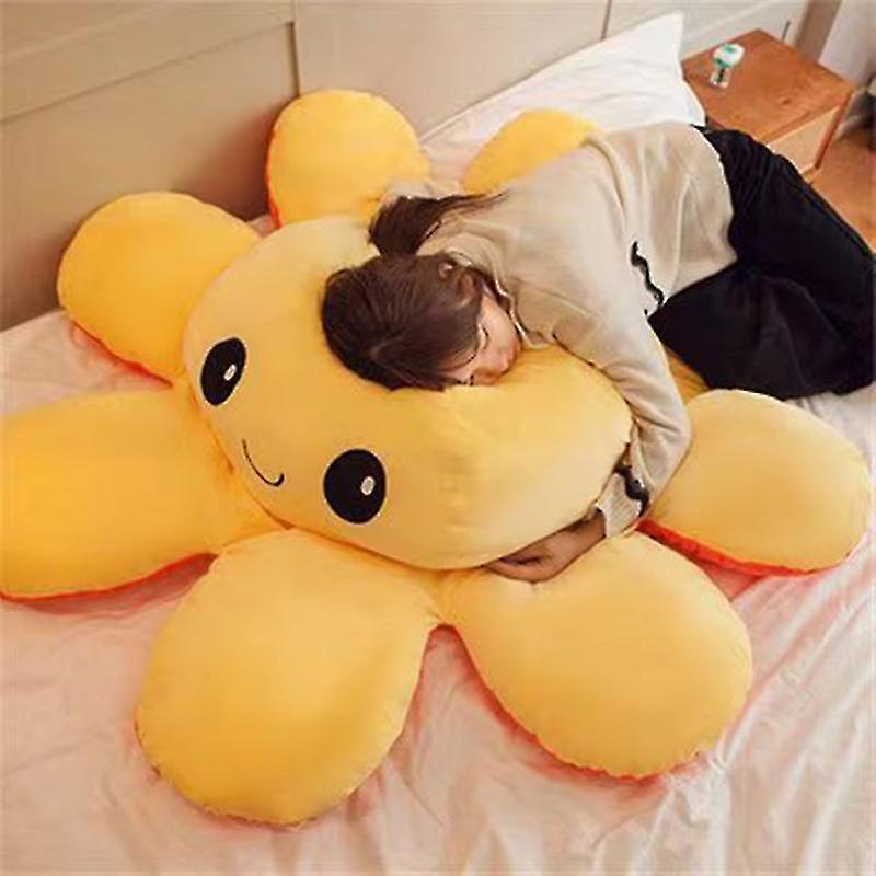 (Y)Reversible Octopus Stuffed Animal, Large Plush Octopus Cushion Pillow Toys