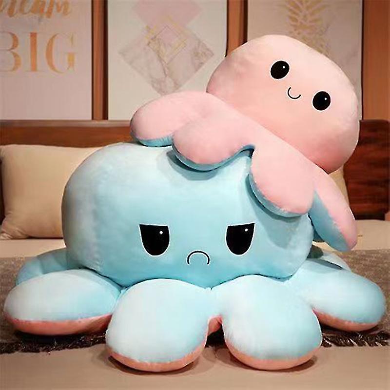 (Y)Reversible Octopus Stuffed Animal, Large Plush Octopus Cushion Pillow Toys