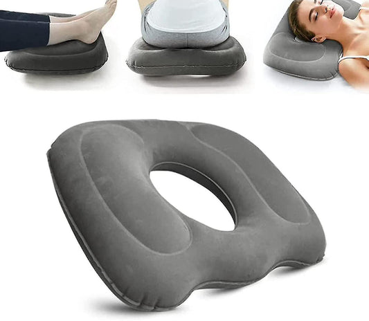 (Y)Orthopaedic Seat Cushion For Pain Relief - Inflatable Cushion For Haemorrhoids, Pregnancy, Coccyx, Bed Sores