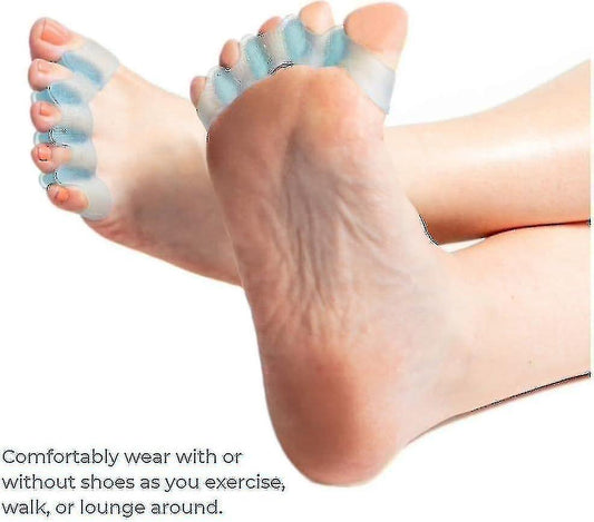 (Y)Gel Toe Stretcher, Separator And Straightener For Correction Of Bunions,mmer Toes And Restore Natural Foot