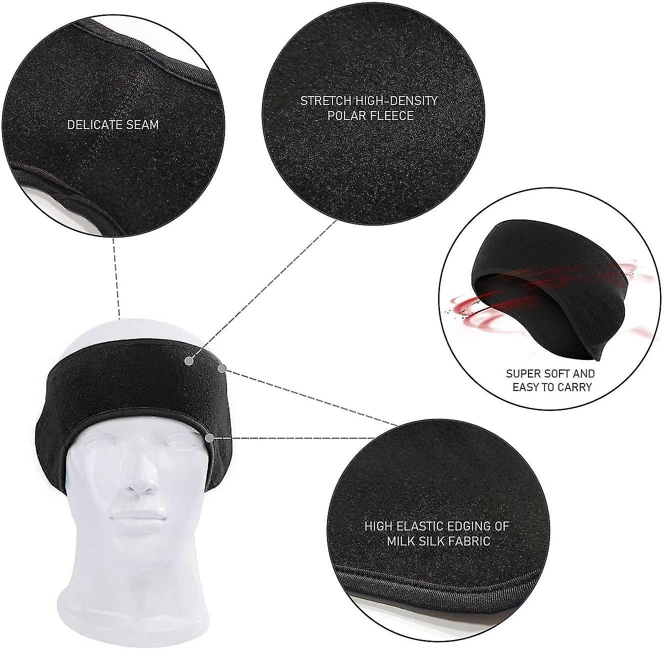 (Y)3 Winter Men's And Women's Sports Running Headbands, Elastic Ear Warming Yoga
