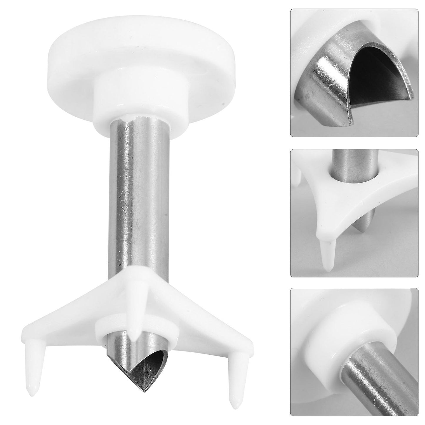 (Y)4Pcs Coconut Opener Tool Plastic Coconuts Hole Opener Coconuts Open Tool Coconuts Opener Coconuts Open Supplies