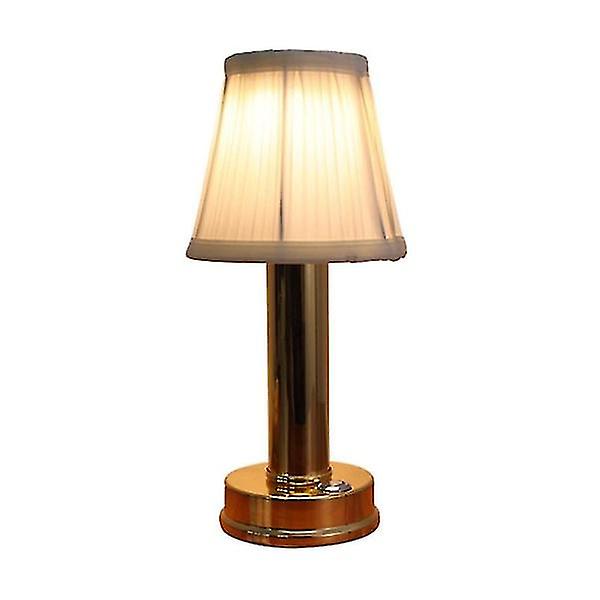 (Y)Rechargeable Cordless LED Table Lamp Portable USB Metal Table Lamp Table Lamps Reading Lamps for Bedside Tables