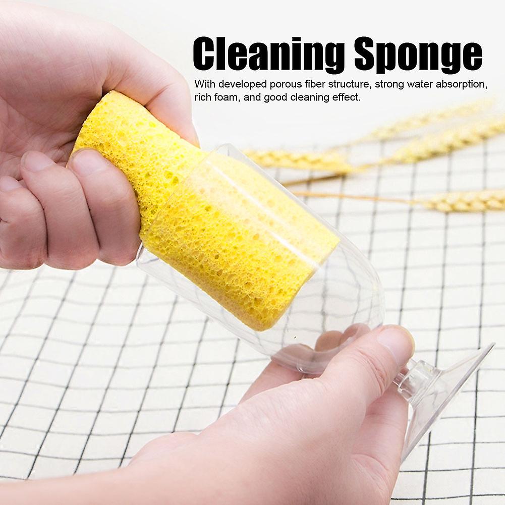 (Y)10-Pack Soft Kitchen Dishwasher Sponge Cleaning Sponge Mats for Tableware and Utensils