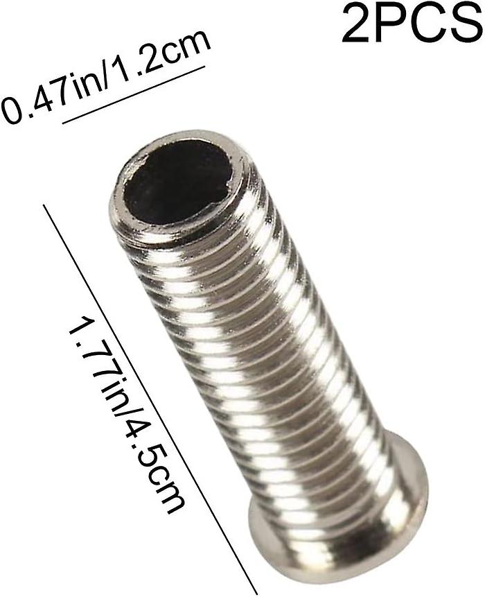 (Y)2-Pack Sink Fastening Accessories Sink Basket Screws 45mm Drain Replacement Sink Basket Strainer Screws